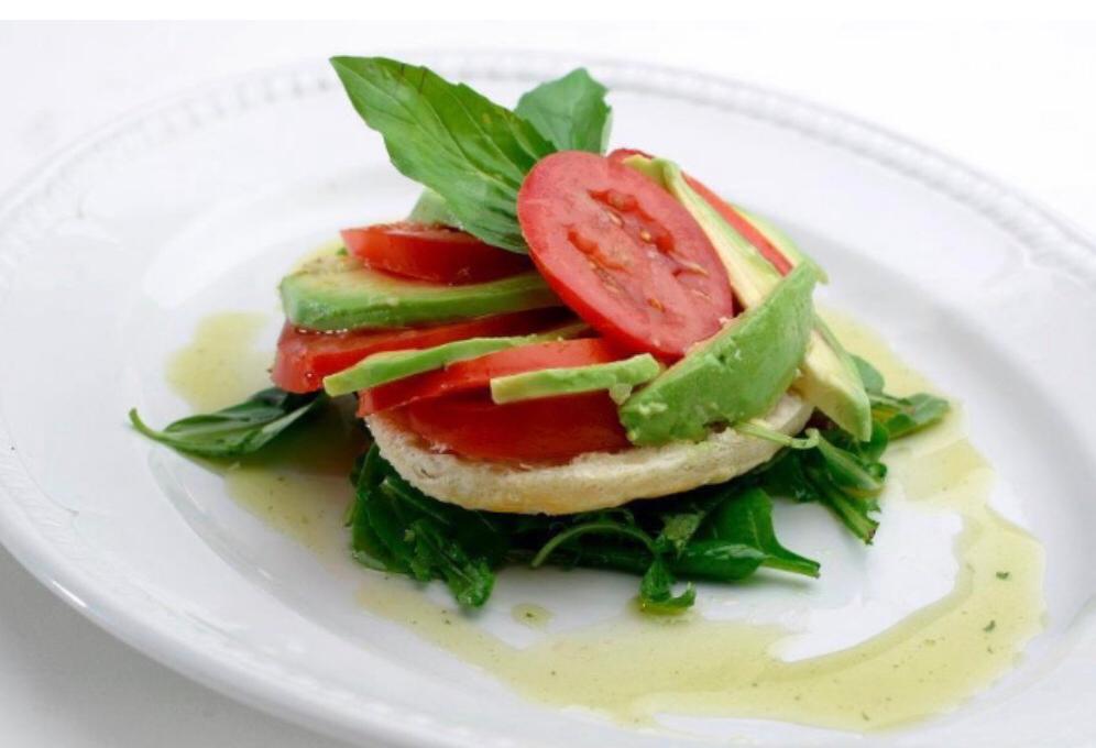 Dishes from Oliver Catering
